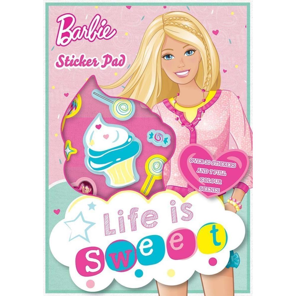 Barbie sticker hot sale book