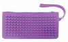 Purple Raised Dot Silicon Pencil Case - Geometry box