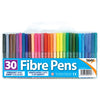 Wallet of 30 fibre tip pens - Geometry box