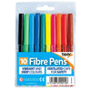 Wallet of 10 fibre tip pens - Geometry box